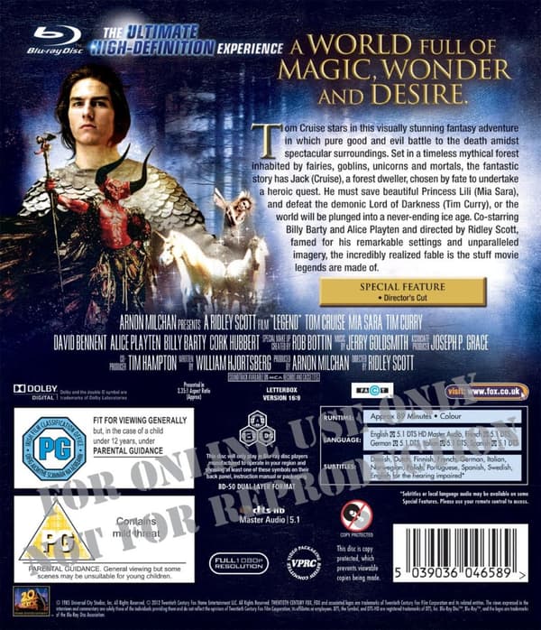 Legend (1985) (Blu-Ray)