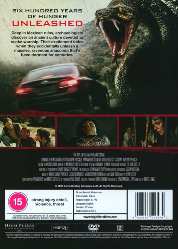The Anacondas (2025) (DVD)