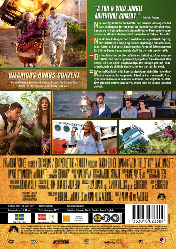The Lost City (2022) (DVD)