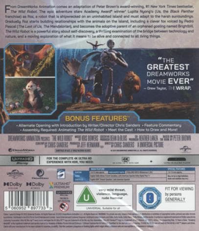 The Wild Robot (2024) (4K UHD)