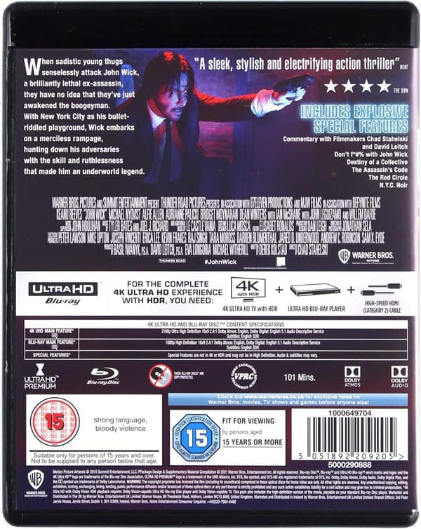 John Wick: Chapter 1 (2014) (4K UHD)
