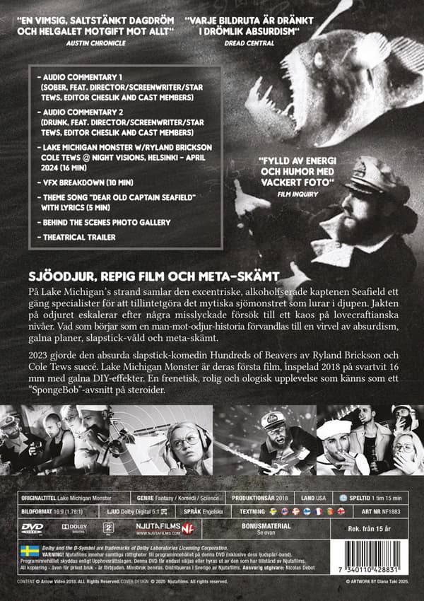 Lake Michigan Monster (2018) (DVD)