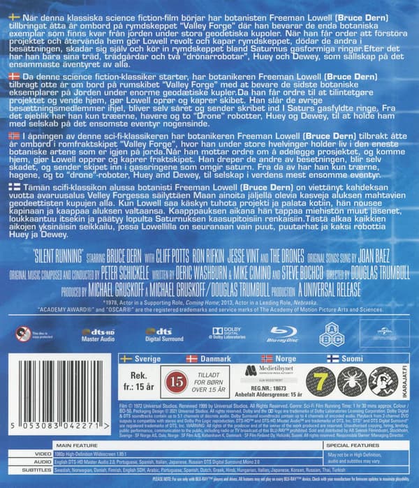 Silent Running (1972) (Blu-Ray)