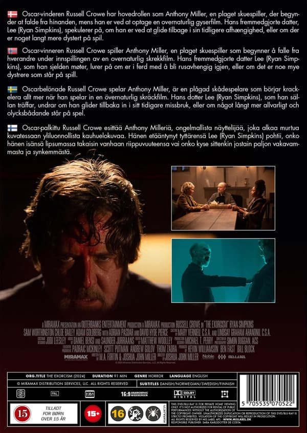 The Exorcism (2024) (DVD)
