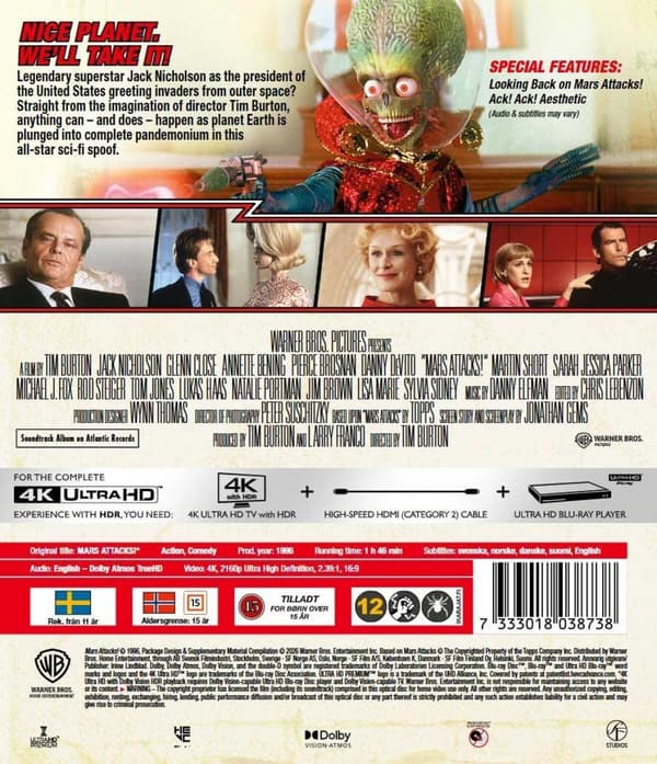 Mars Attacks! (1996) (4K UHD)