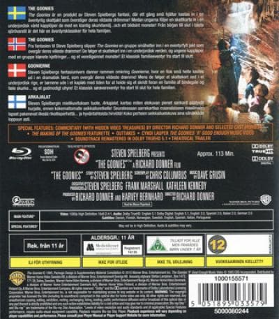 The Goonies (1985) (Blu-Ray)