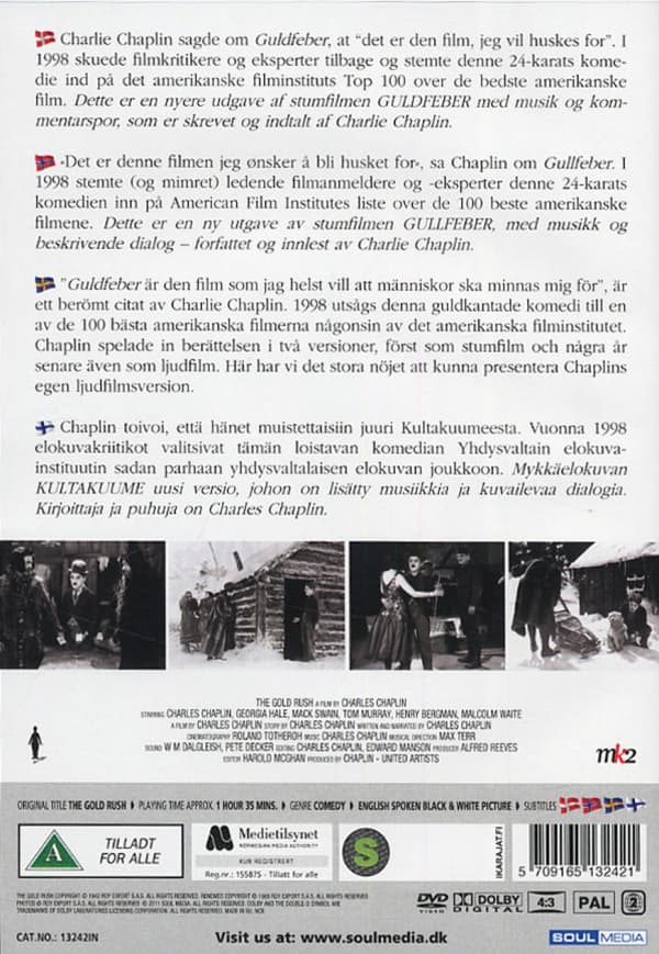 The Gold Rush (1925) (DVD)