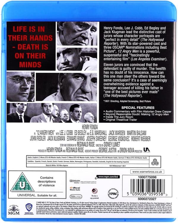12 Angry Men (1957) (Blu-Ray)