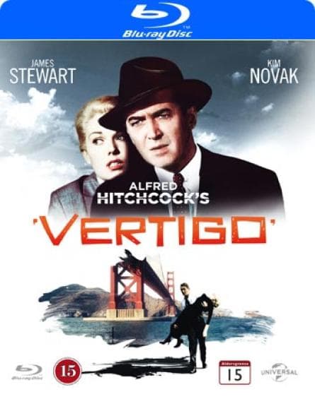 Vertigo (1958) Blu-Ray (svensk text)
