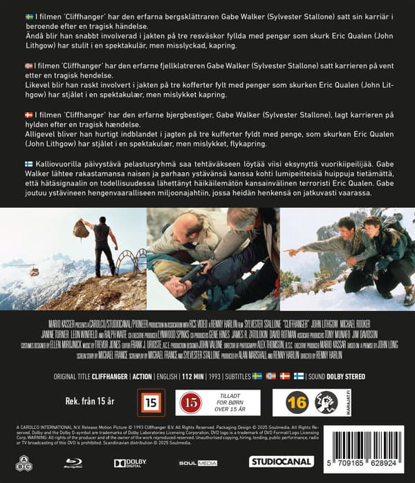 Cliffhanger (1993) (Blu-Ray)