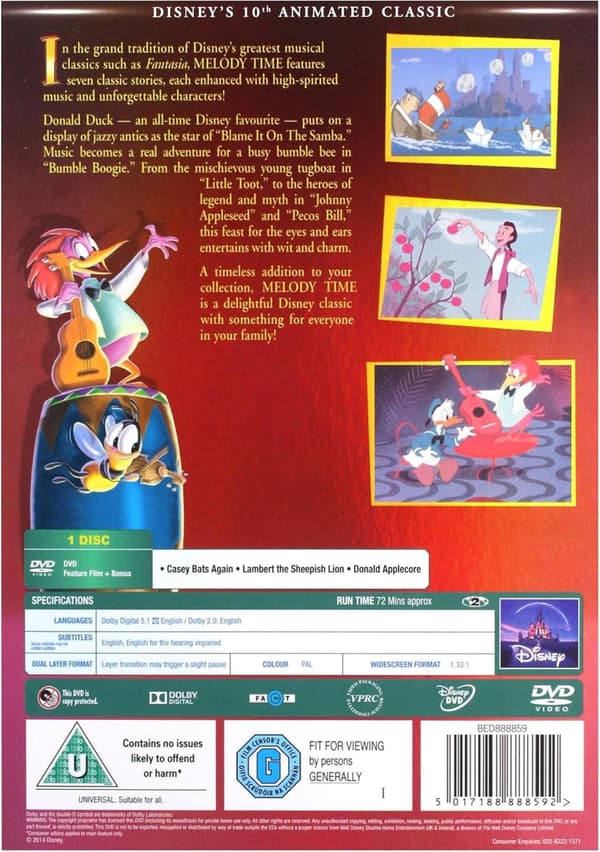 Melody Time (1948) (DVD)