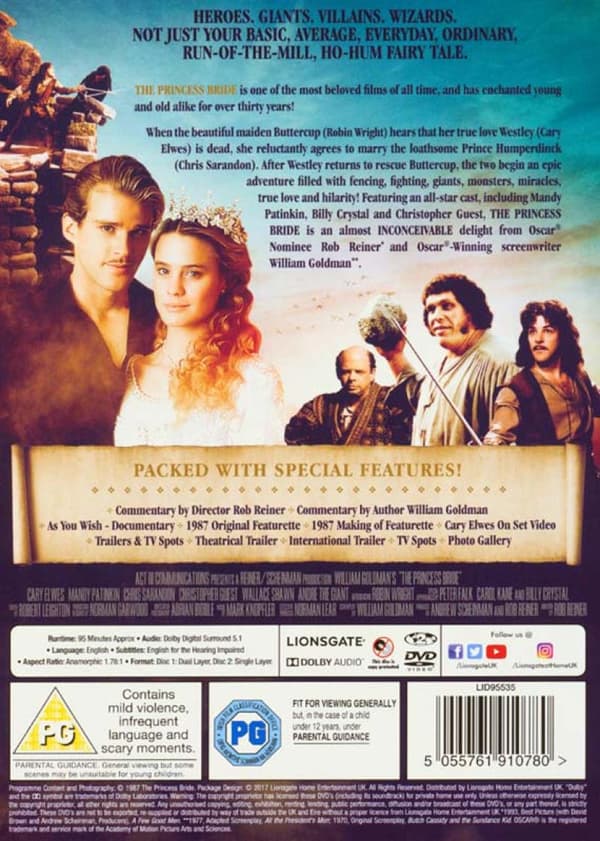 The Princess Bride (1987) (DVD)