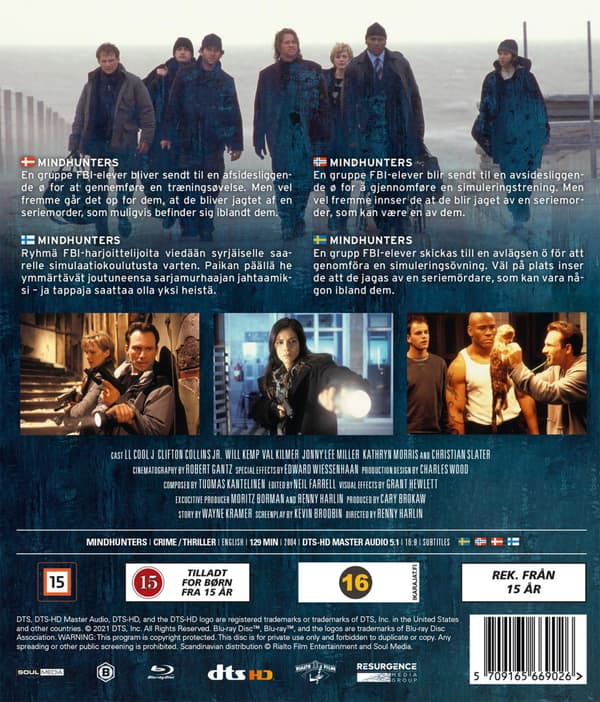 Mindhunters (2004) (Blu-Ray)