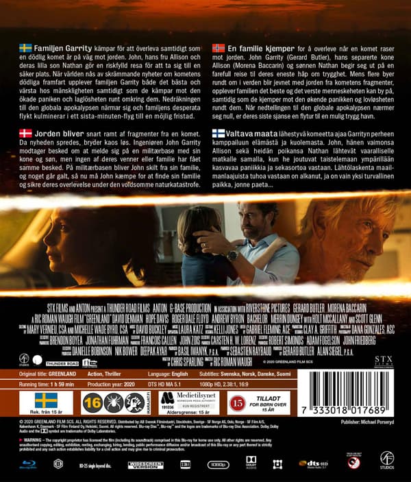 Greenland (2020) (Blu-Ray)