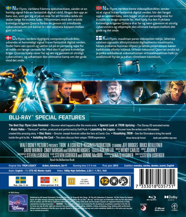 Tron Legacy (2010) (Blu-Ray)