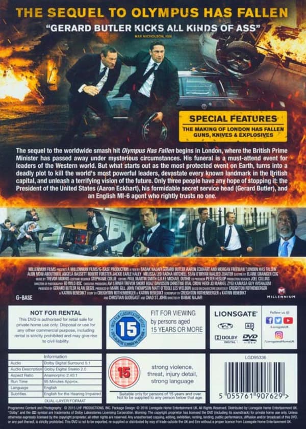 London Has Fallen (2016) (DVD)