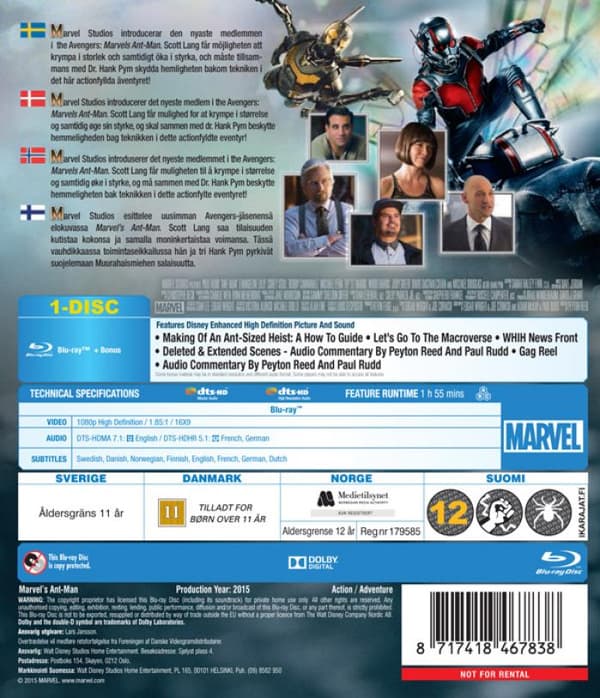 Ant-Man (2015) (Blu-Ray)