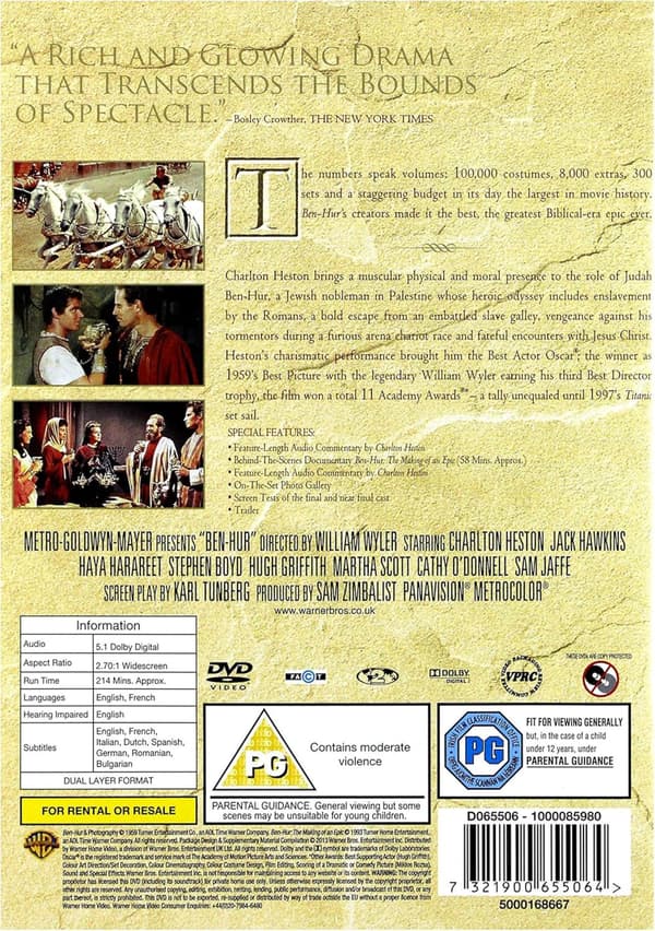 Ben Hur (1959) (DVD)