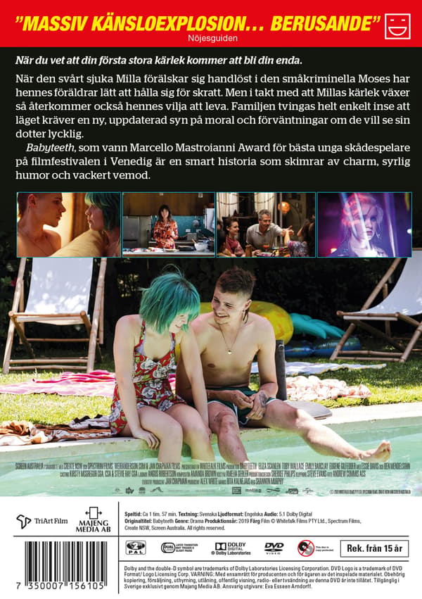 Babyteeth (2019) (DVD)