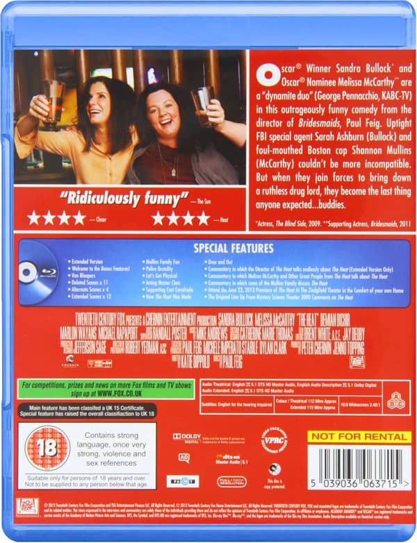 The Heat (2013) (Blu-Ray)