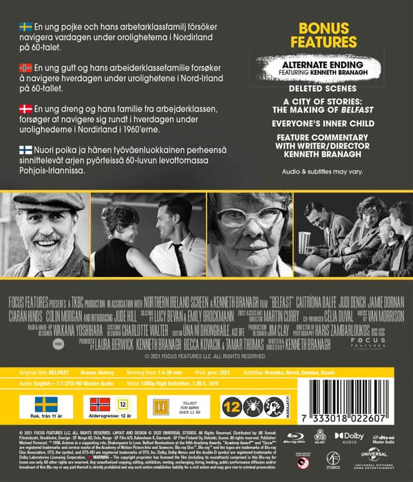 Belfast (2021) (Blu-Ray)