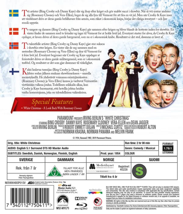 White Christmas (1954) (Blu-Ray)
