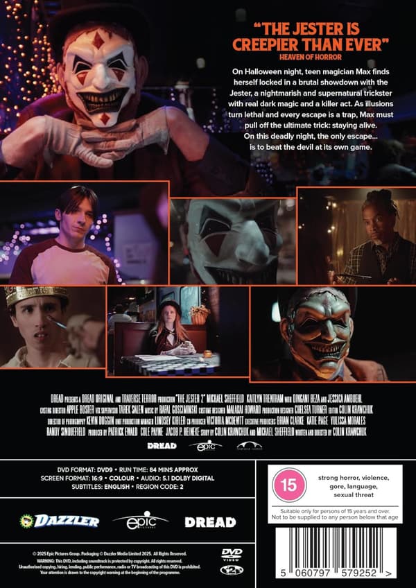 The Jester 2 (2025) (DVD)