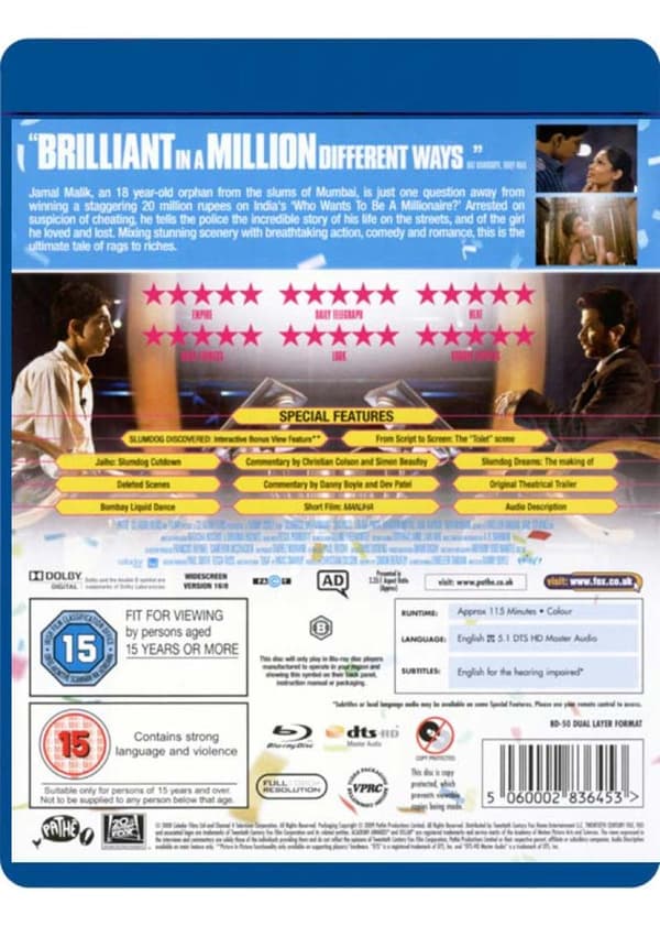 Slumdog Millionaire (2008) (Blu-Ray)