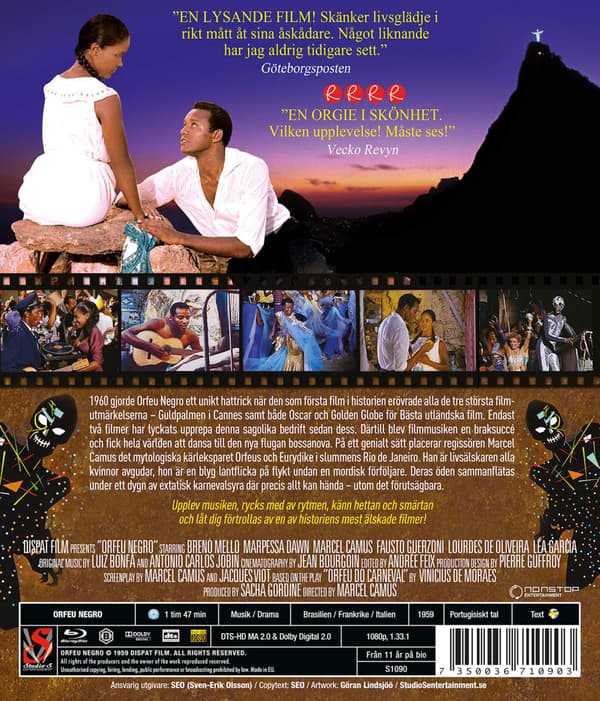 Black Orpheus (1959) (Blu-Ray)