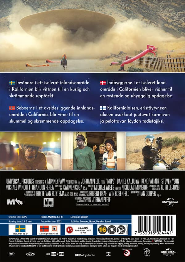 Nope (2022) (DVD)
