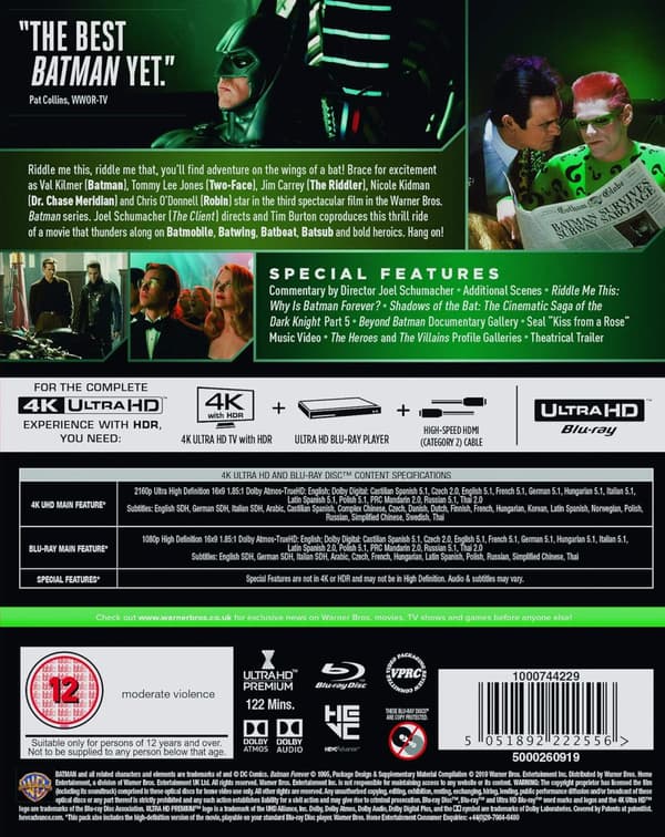 Batman Forever (1995) (4K UHD)