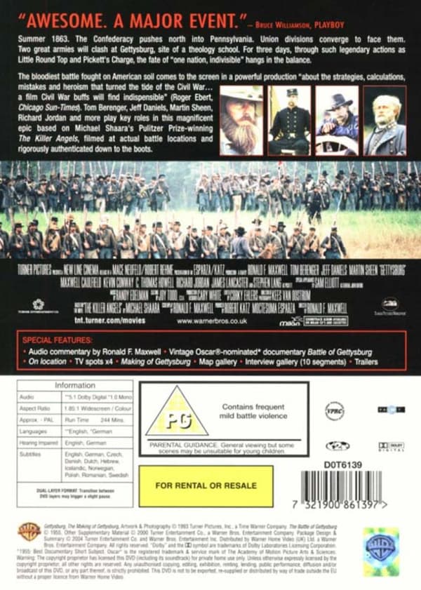 Gettysburg (1993) (DVD)