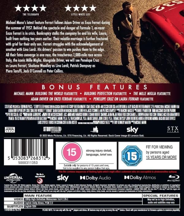 Ferrari (2023) (Blu-Ray)