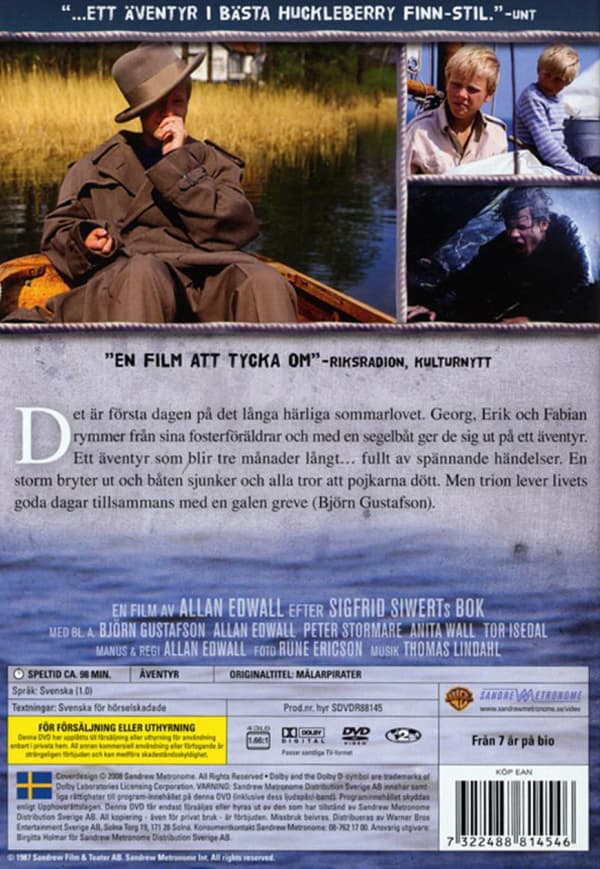 Mälarpirater (1987) (DVD)