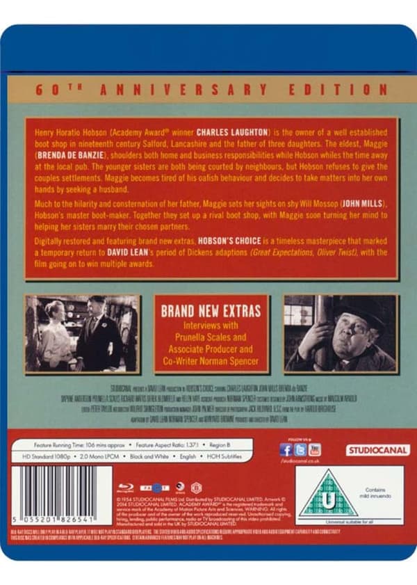 Hobsons Choice (1954) (Blu-Ray)