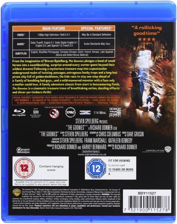 The Goonies (1985) (Blu-Ray)