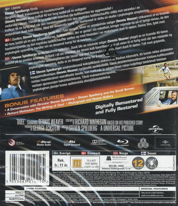 Duel (1971) (Blu-Ray)