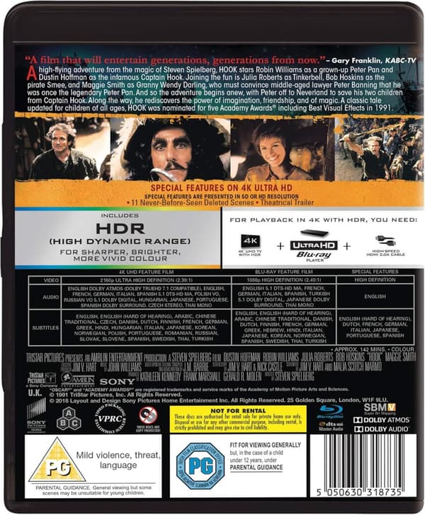 Hook (1991) (4K UHD)