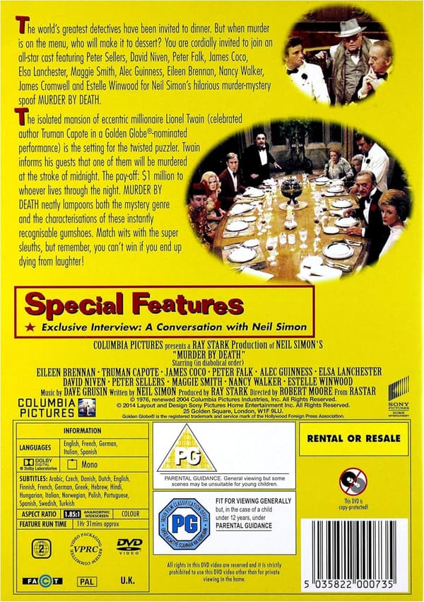 Murder by Death (1976) (DVD)
