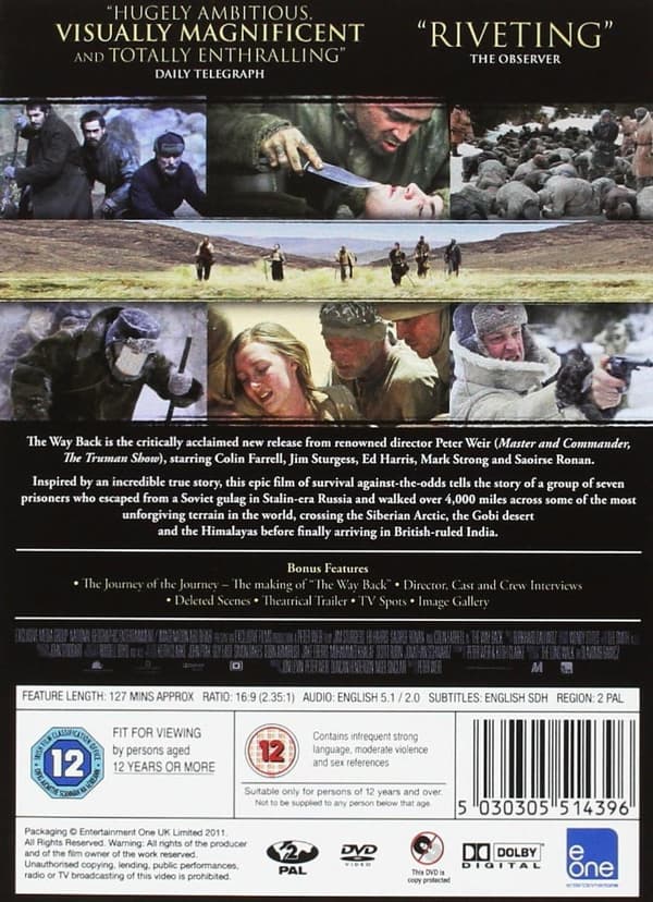 The Way Back (2010) (DVD)