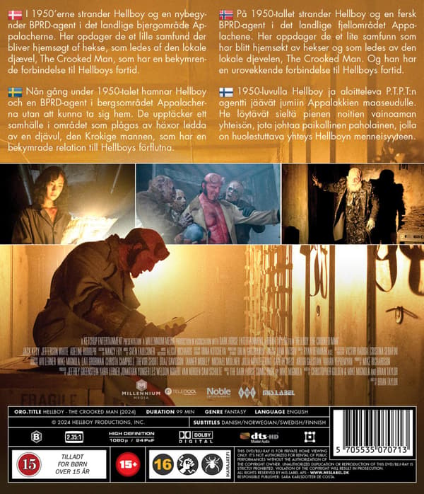 Hellboy: The Crooked Man (2024) (Blu-Ray)