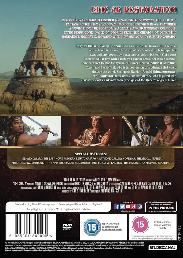 Red Sonja (1985) (DVD)