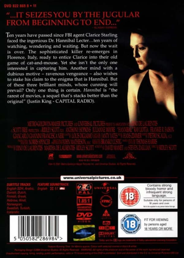 Hannibal (2001) (DVD)