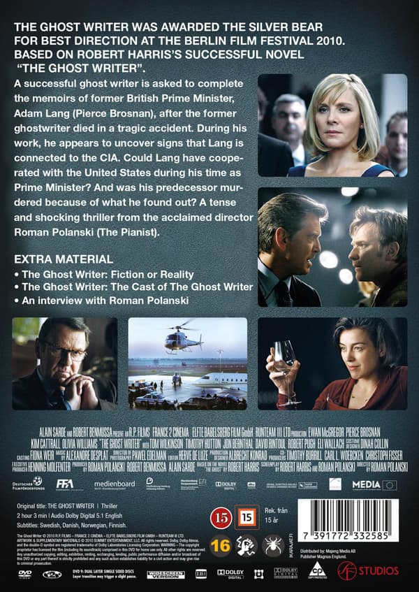 The Ghost Writer (2010) (DVD)