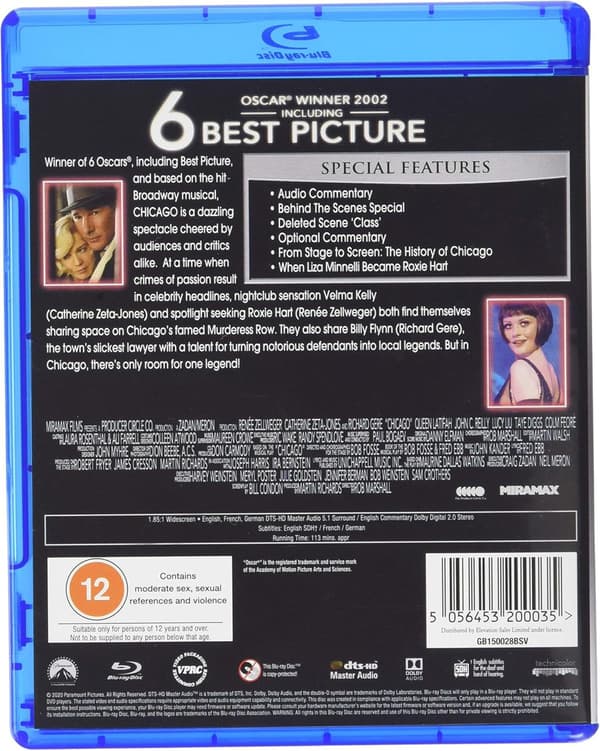 Chicago (2002) (Blu-Ray)