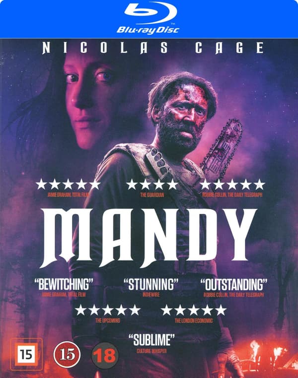 Mandy (2018) Blu-Ray (svensk text)