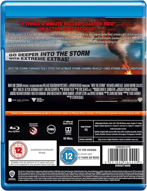 Into the Storm (2014) (Blu-Ray)