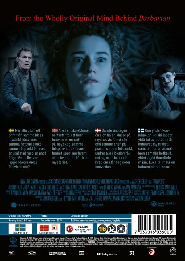 Weapons (2025) (DVD)