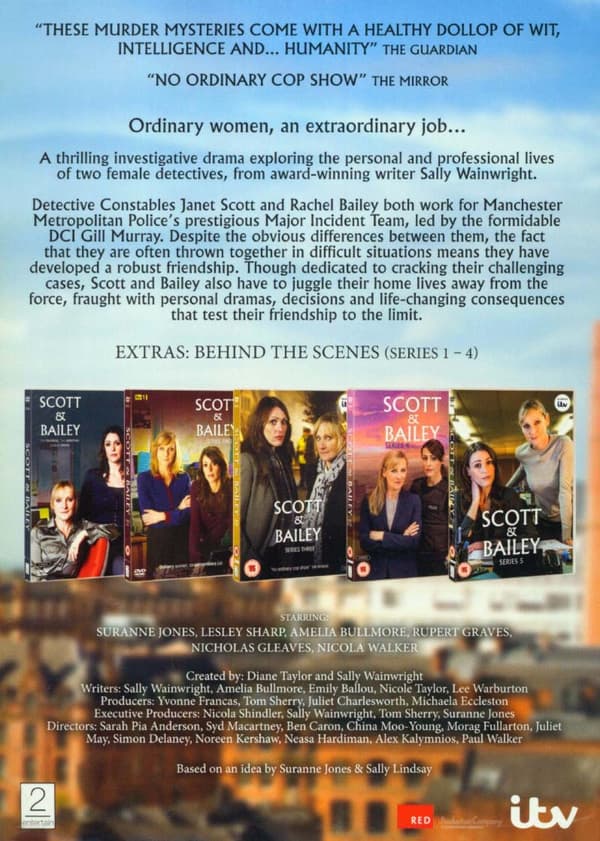 Scott & Bailey The Complete Series (2011-2016) (DVD)
