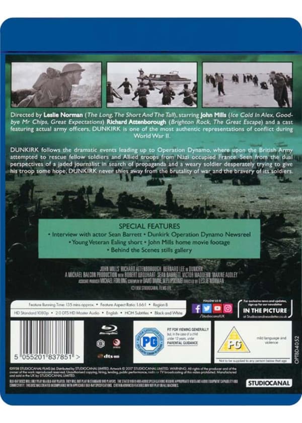 Dunkirk (1958) (Blu-Ray)